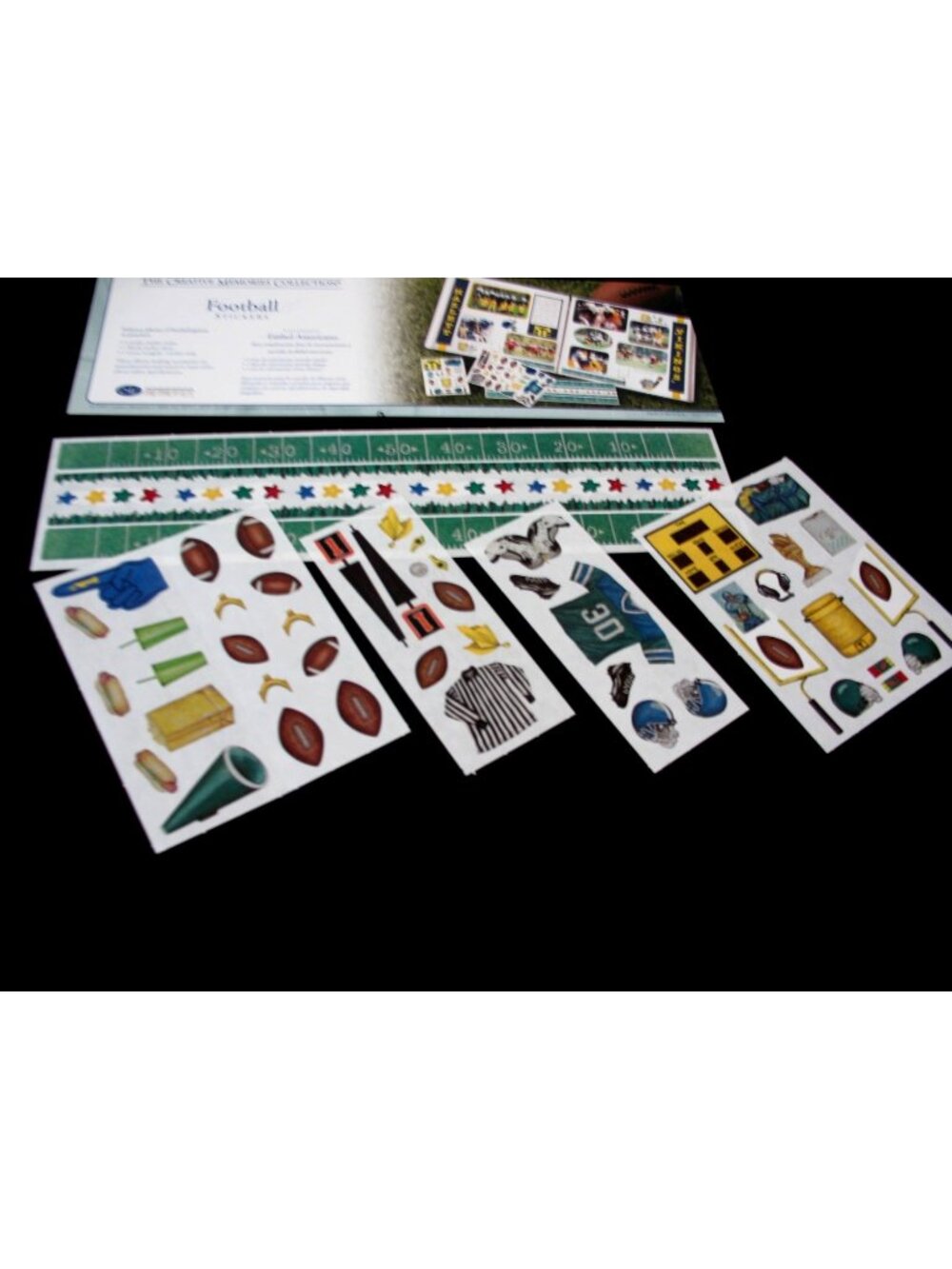 Creative Memories Football Stickers.